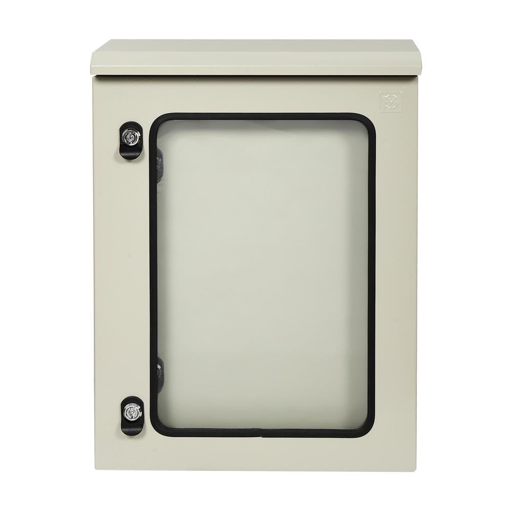 ตู้เหล็กกันน้ำแบบกระจก SIM 60X45X20 ซม.