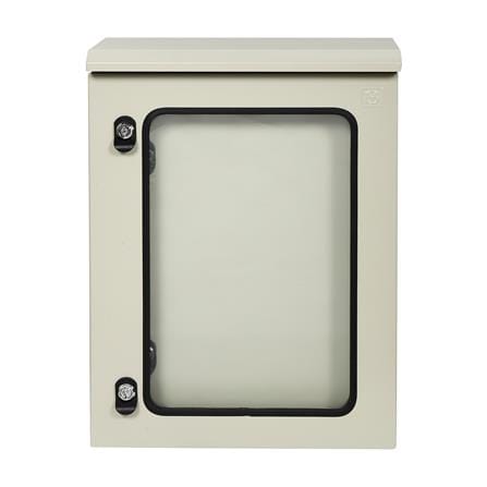 ตู้เหล็กกันน้ำแบบกระจก SIM 60X45X20 ซม._0