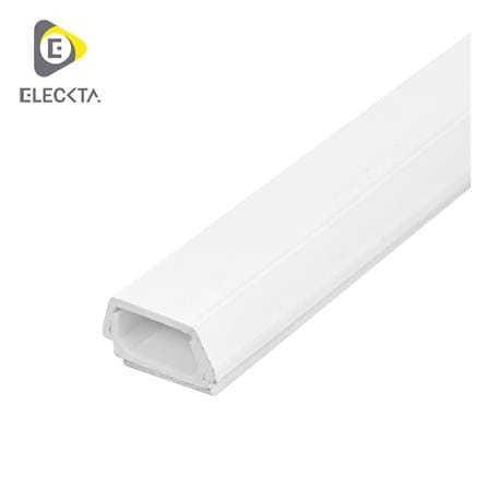 รางโทรศัพท์ ELECKTA 18 มม. 1 เมตร สีขาว