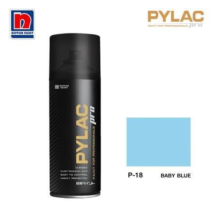สีสเปรย์ NIPPON PAINT PYLAC PRO P-18 BABY BLUE