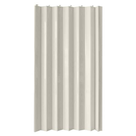 ฉากกั้นห้องแบบทึบ DIY ME LIVING 120X200 ซม. สีเทา_0