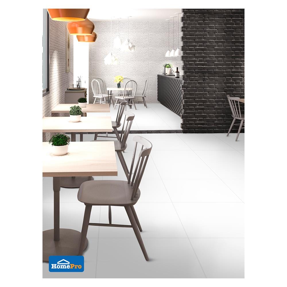 กระเบื้องพื้น 60x60 ซม. เลน่า ไวท์ 1.44M2