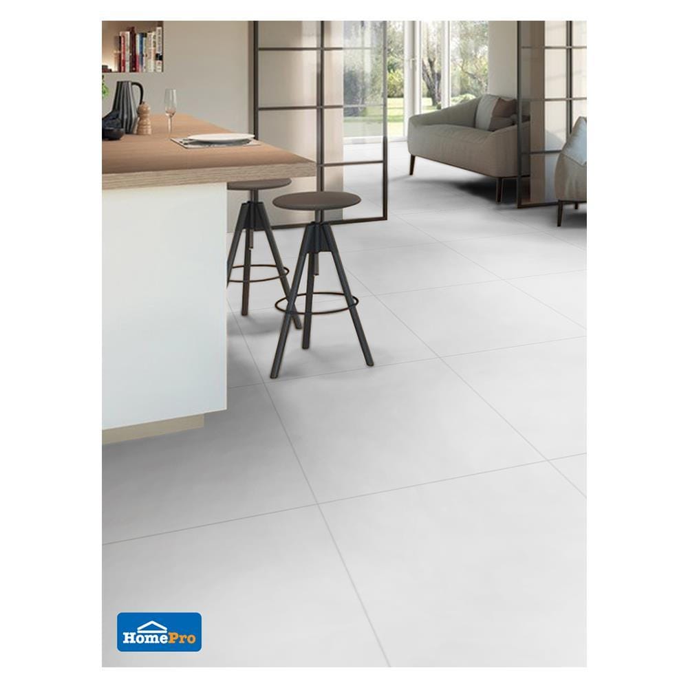 กระเบื้องพื้น 60x60 ซม. เลน่า ไวท์ 1.44M2