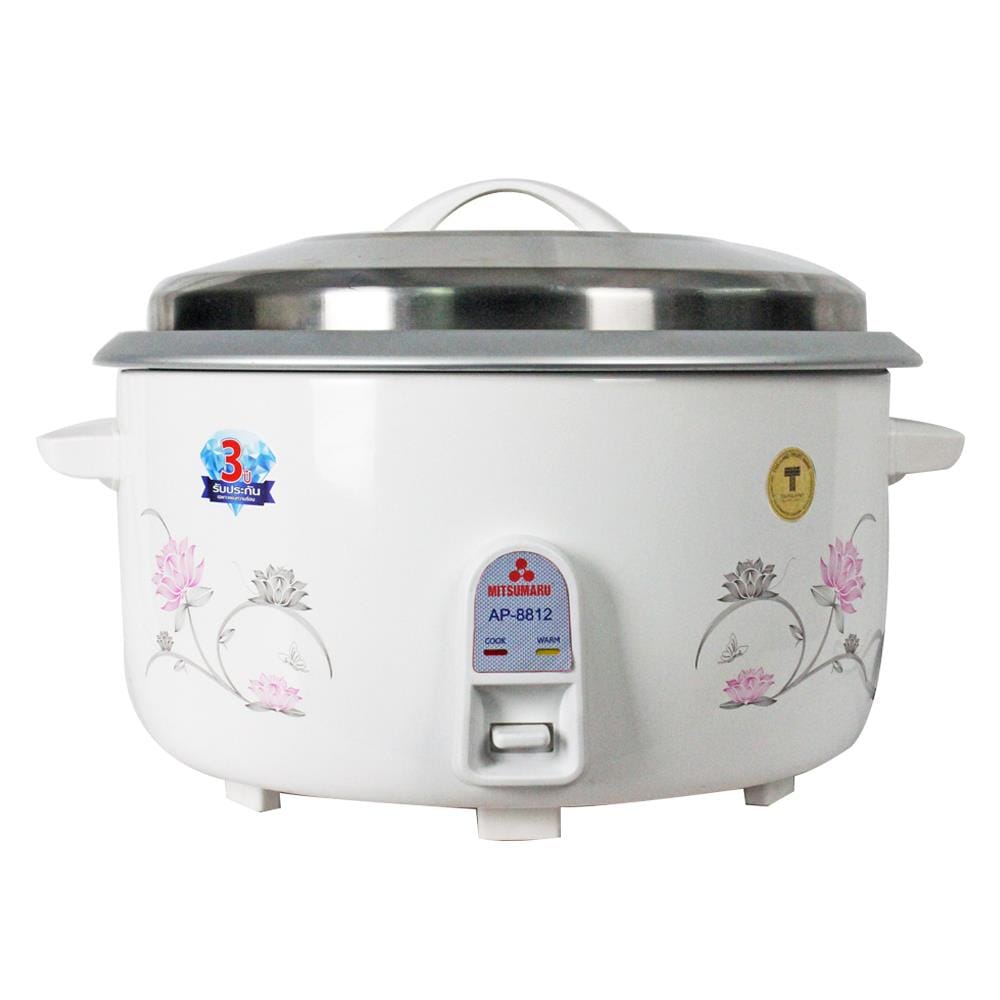 หม้อหุงข้าว MANUAL MITSUMARU AP-8812 12ลิตร