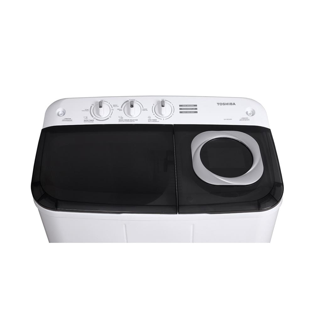 เครื่องซักผ้า 2 ถังฝาบน TOSHIBA VH-H85MT 7.5 กก.