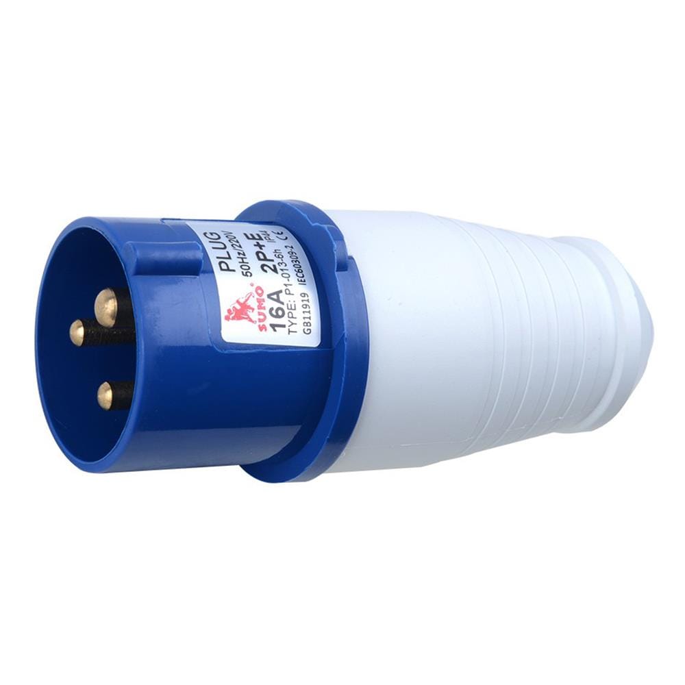 เพาเวอร์ปลั๊กตัวผู้ SUMO 3 PIN P1-013 16A IP44 2P+E