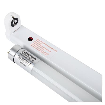ชุดรางนีออน LED LAMPTAN LED SETRONIC GLOSS 18 วัตต์ DAYLIGHT โลหะ/แก้ว สีขาว_2