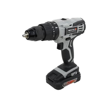 สว่านกระแทกไร้สาย (พร้อมแบตเตอรี่) MATALL MT-0518BS 18 โวลต์_0