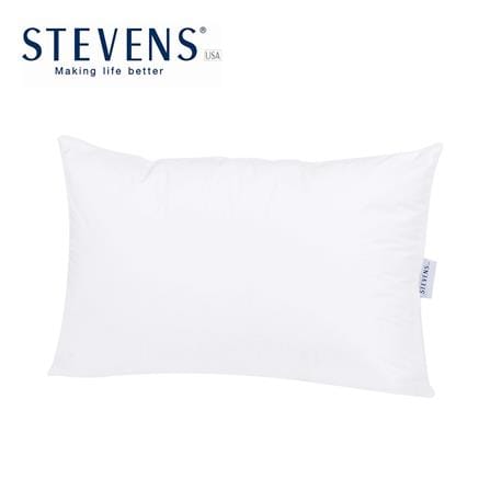 หมอนหนุน ใยสังเคราะห์ STEVENS JUNIOR 15x24 นิ้ว สีขาว