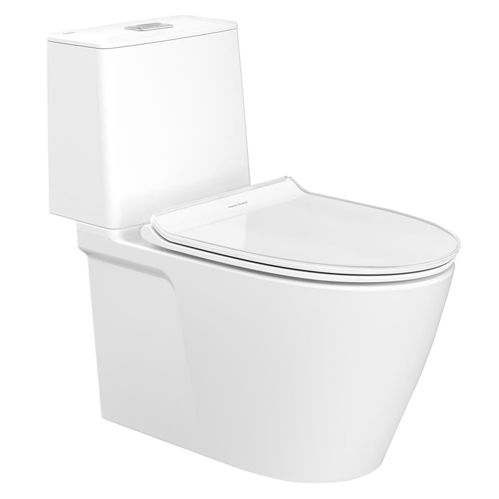 สุขภัณฑ์ 2 ชิ้น AMERICAN STANDARD 2307TSC-WT-0 2.6/4 ลิตร สีขาว