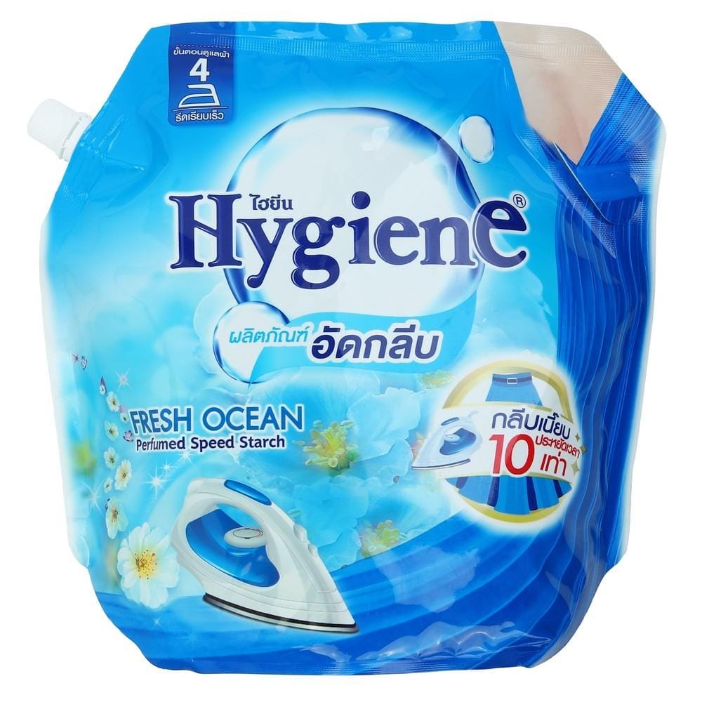 รีฟิลน้ำยารีดผ้าอัดกลีบ HYGIENE 1,800ml FRESH OCEAN