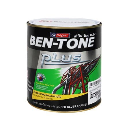 สีรองพื้นกันสนิม BEGER BEN-TONE PLUS #G-5000 สีแดง 1/4 แกลลอน_0