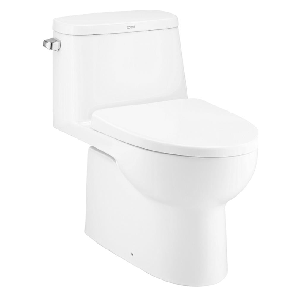 สุขภัณฑ์ 1 ชิ้น COTTO C1142 6L สีขาว