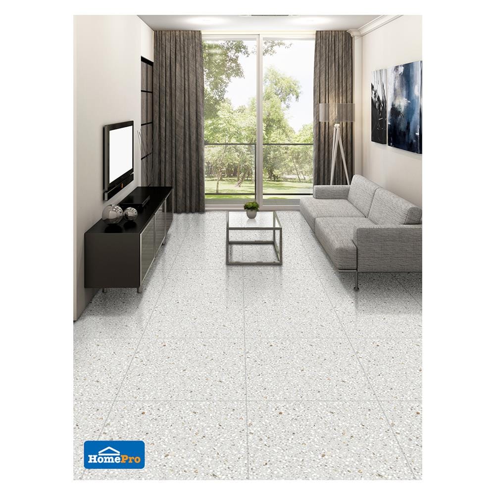 กระเบื้องพื้น 60x60 ซม. เวเนเซีย ไวท์ 1.44M2