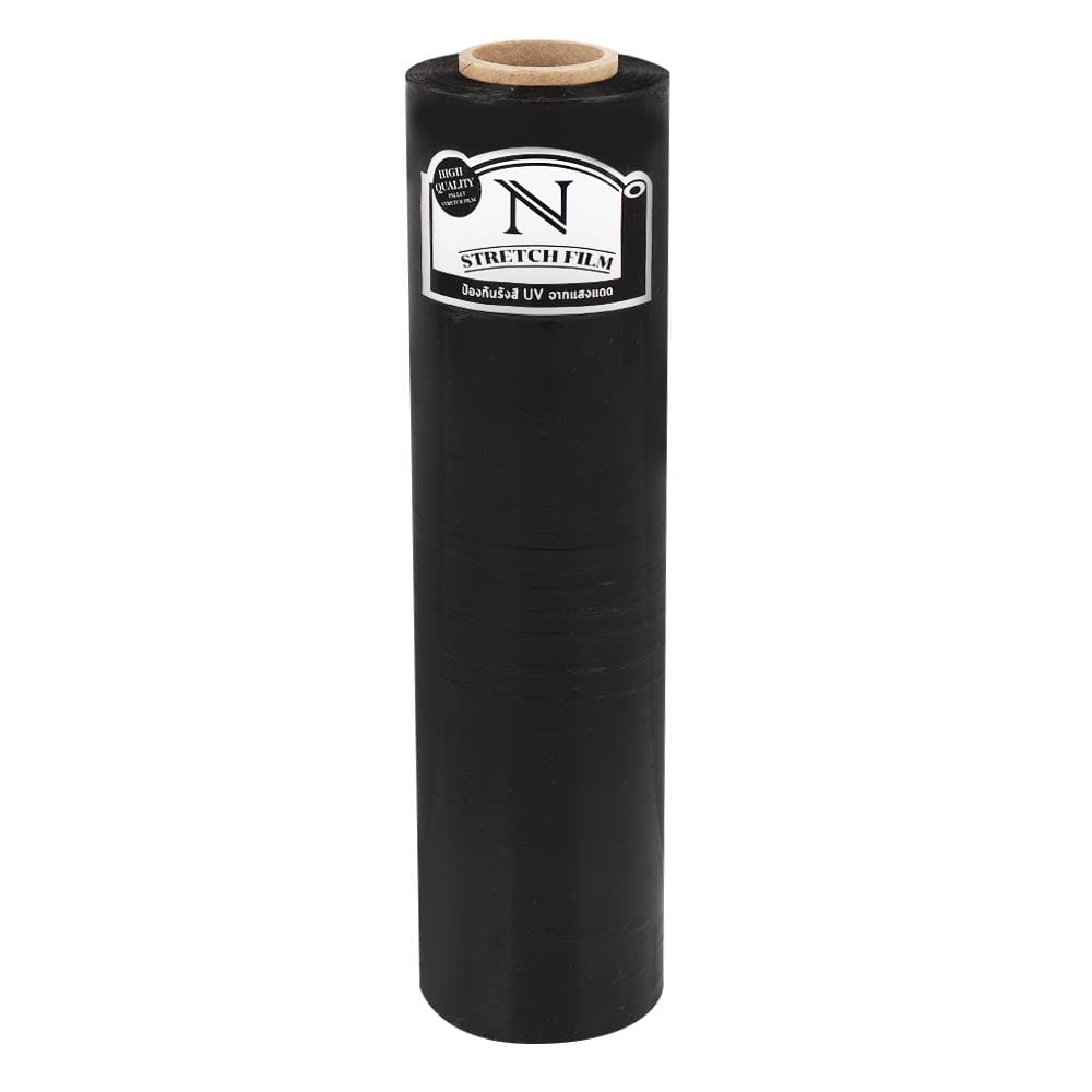 ฟิล์มยืดพันพาเลท NYC 15 ไมครอน 30 ซม. X 200 ม. สีดำ
