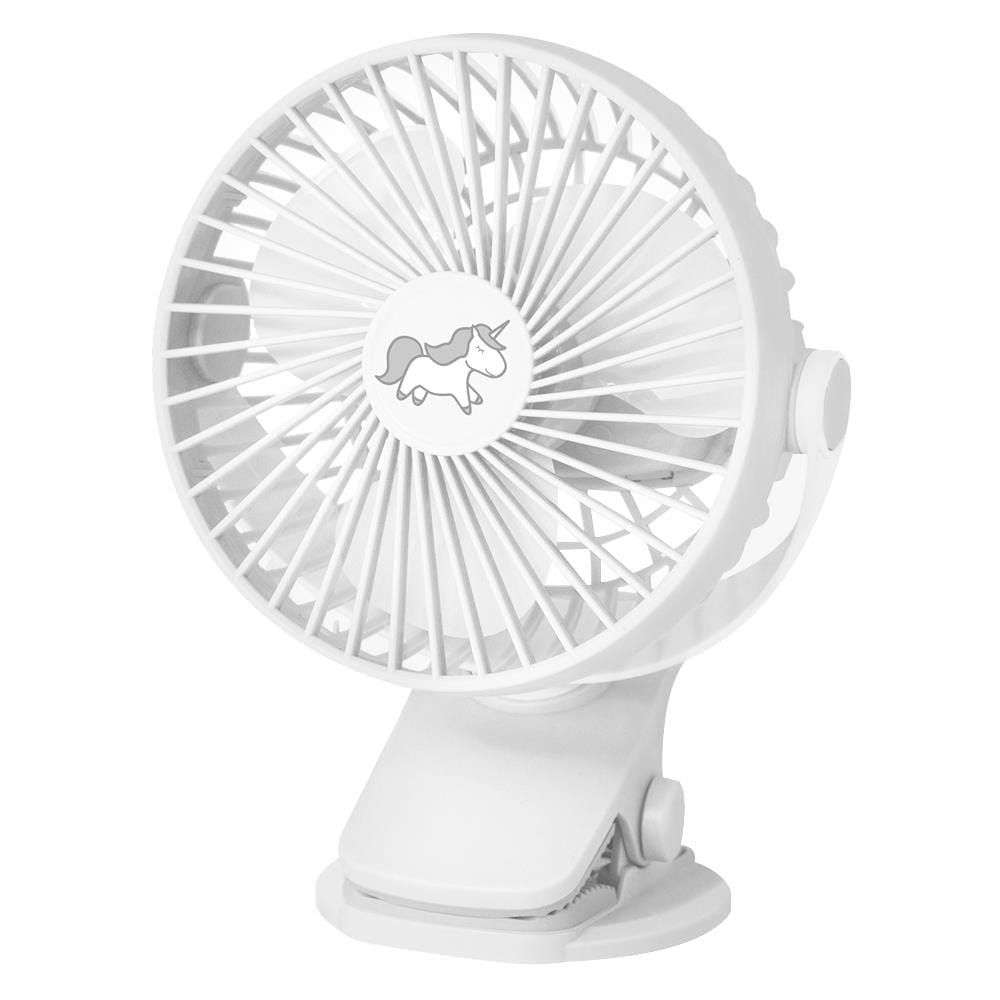 พัดลมพกพา 4 นิ้ว AIKO KN-L2855 Unicorn สีขาว