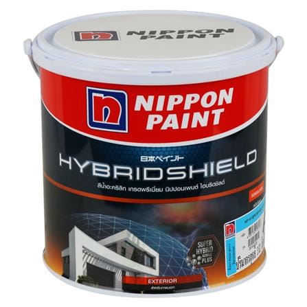 สีน้ำทาภายนอก NIPPON PAINT HYBRIDSHIELD BASE A 1GL_0