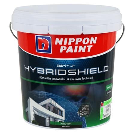 สีน้ำทาภายใน NIPPON PAINT HYBRIDSHIELD BASE C กึ่งเงา 2.5  แกลลอน_0