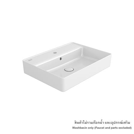 อ่างล้างหน้าวางบนเคาน์เตอร์ AMERICAN STANDARD WP-F420-WT สีขาว_0