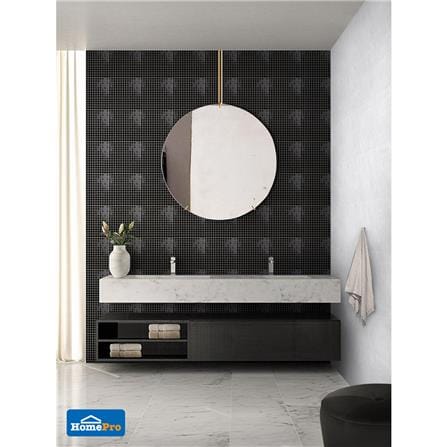 โมเสคแก้ว 30x30 ซม. HPR-189 สีดำ_1