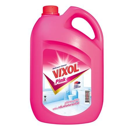 น้ำยาทำความสะอาดห้องน้ำ VIXOL 3,500ml ชมพู_0
