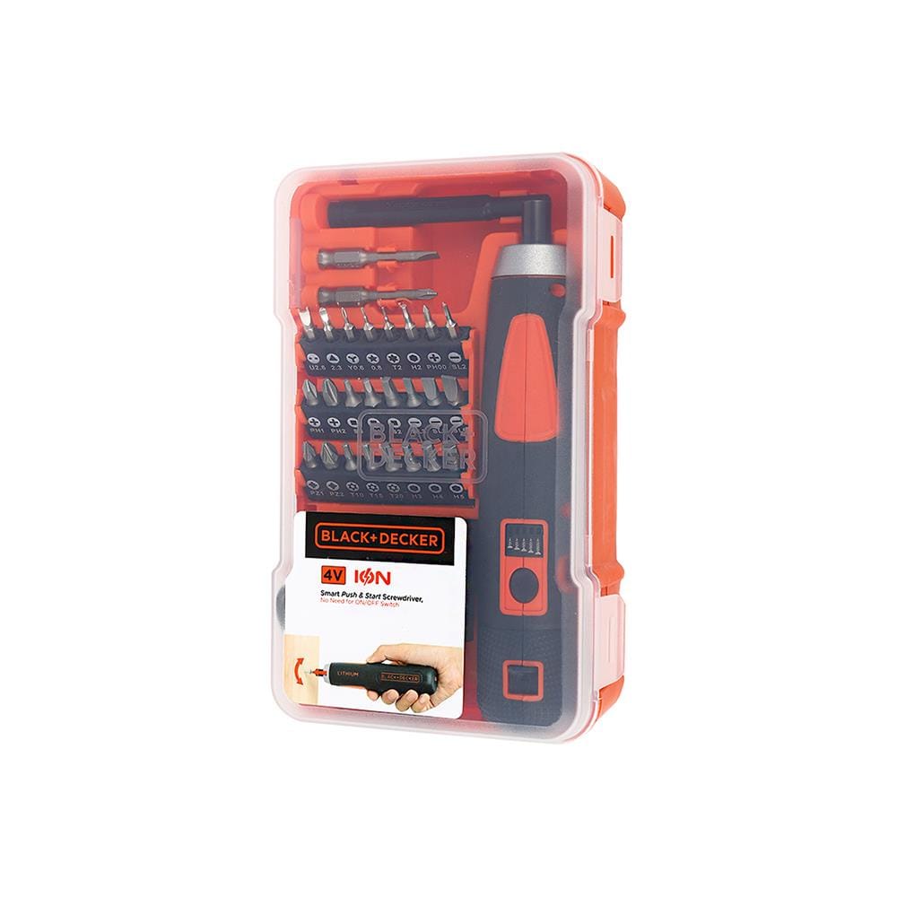 สว่านไขควง BLACK&DECKER BD40K27-B1 4 โวลต์