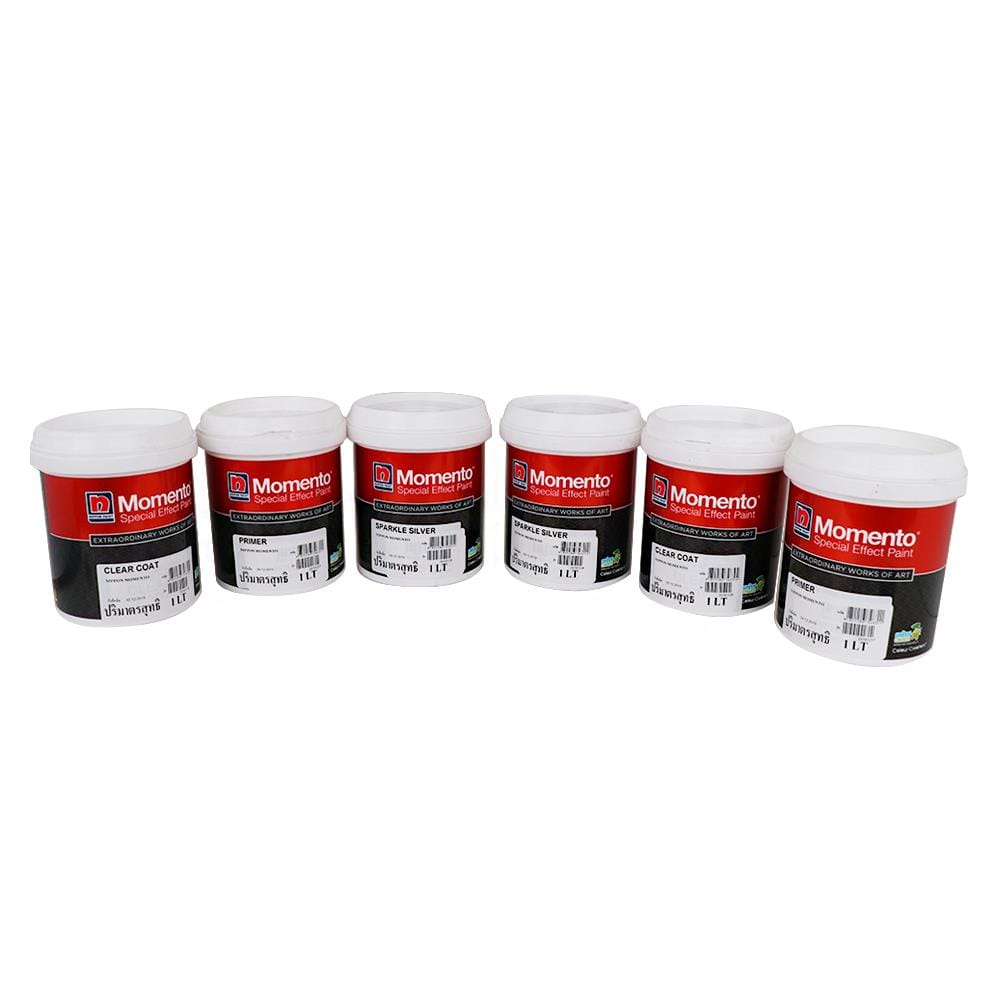 สีเท็กเจอร์ NIPPON PAINT Momento Sparkle Boxset
