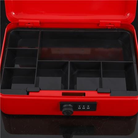 กล่องเก็บนิรภัย WORLDSAFES CB-25 สีแดง_3