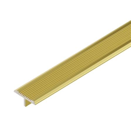 เส้นแบ่งแนวอะลูมิเนียม DP DDSA 152502 15 มม. 2.5 ม. สีทอง_0
