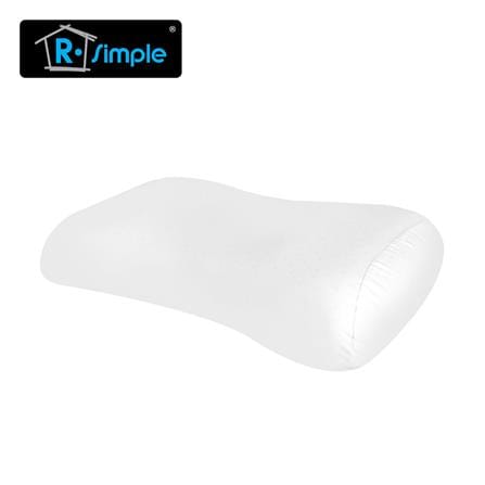 หมอนสุขภาพ ยางพารา R-SIMPLE FREEDOM 59x38x9 ซม. สีขาว_0