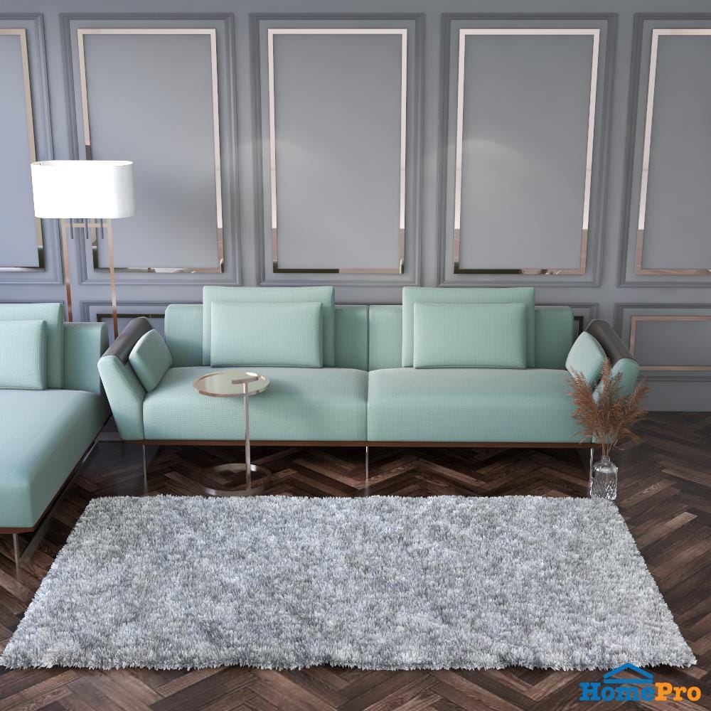 พรม HOME LIVING STYLE MOSS 90x150 ซม. สีเทาอ่อน