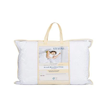 หมอนหนุน ใยสังเคราะห์ STEVENS MICROFIBER SOFT 19x29 นิ้ว สีขาว