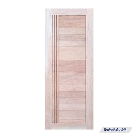 ประตูไม้แดงมาเลย์ N999 BALI 80X200 ซม. สีธรรมชาติ ...