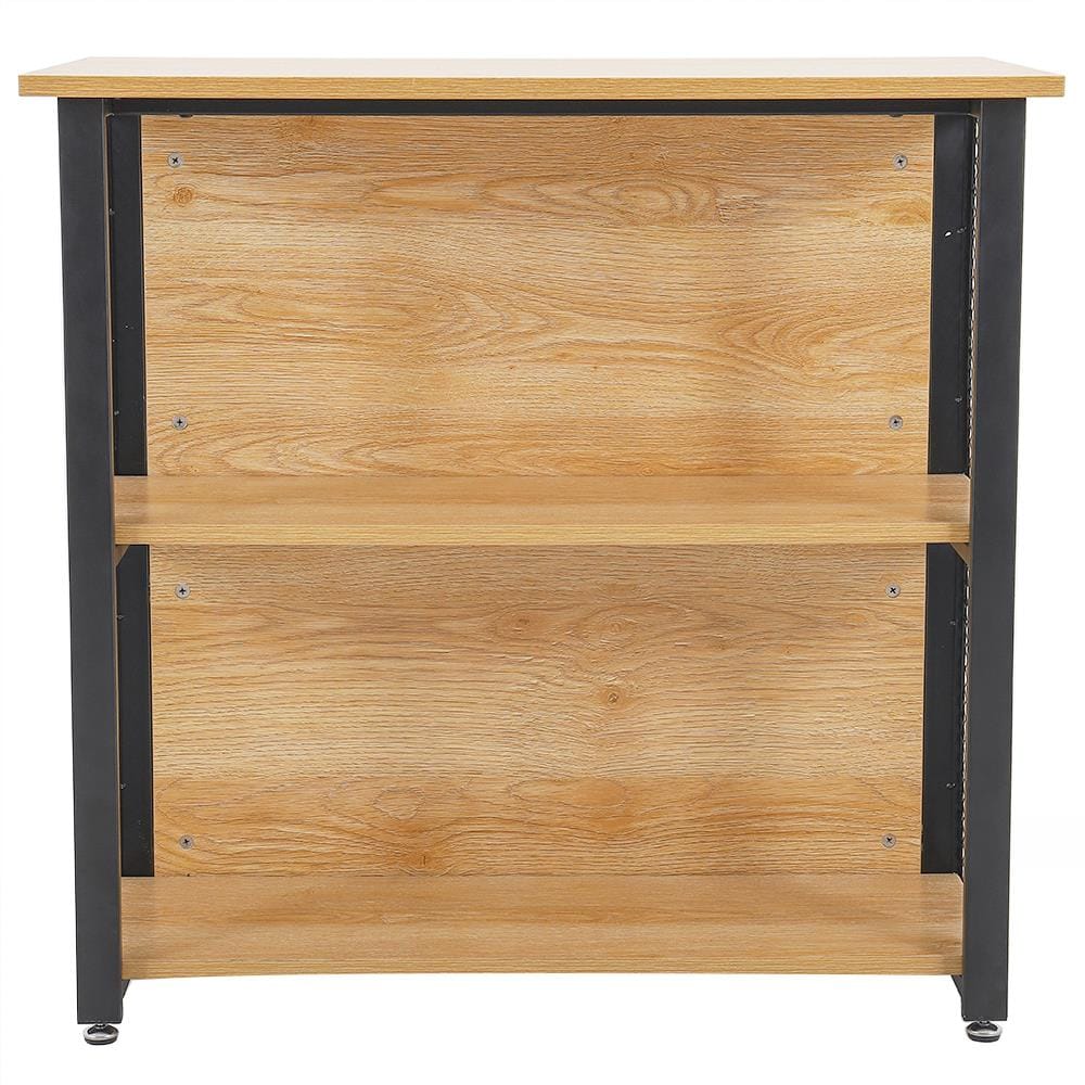 โต๊ะบาร์ FURDINI PLANK สีน้ำตาล/ดำ