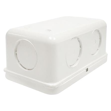 กล่องพักสาย ELECKTA 2X4 นิ้ว สีขาว