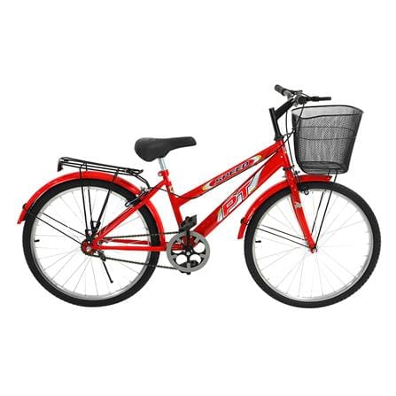 จักรยานแม่บ้าน SPEED 24 นิ้ว สีแดง_0