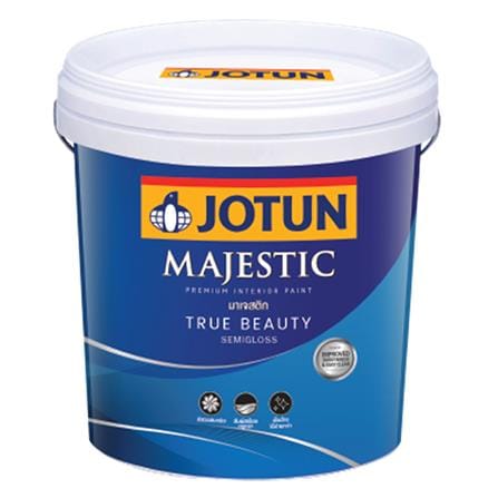สีน้ำทาภายใน JOTUN MAJESTIC TRUE BEAUTY BASE C กึ่งเงา 2.5 แกลลอน