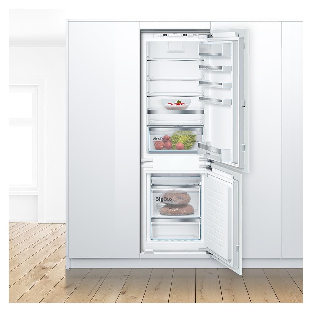 ตู้เย็นบิวท์อิน BOSCH KIN86AF30J 9.6 คิว สีเทา