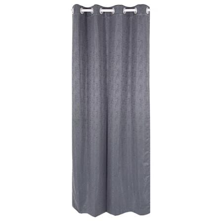 ผ้าม่าน EYELET HOME LIVING STYLE RIGO UV 140X250 ซม. สีเทา_0