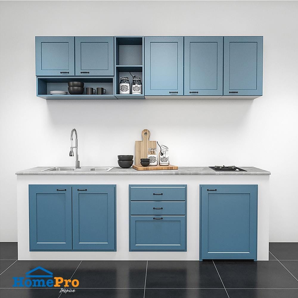 ตู้แขวนไมโครเวฟ CABIN FERRARA 60x40 ซม. สี BLUE OCEAN