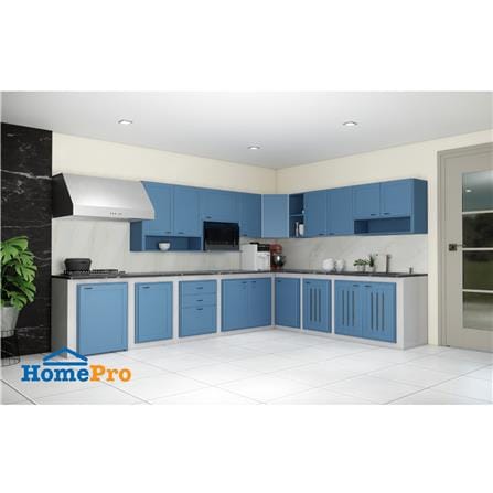 ตู้แขวนไมโครเวฟ CABIN FERRARA 60x40 ซม. สี BLUE OCEAN_1