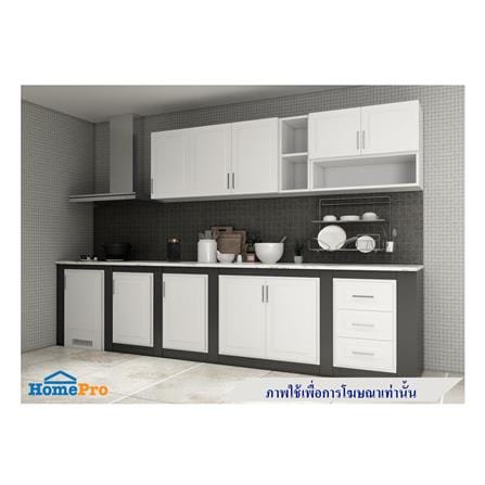 บานซิงค์คู่ UPVC CABIN FURANO 84.5x64.5 ซม. สีขาว_2