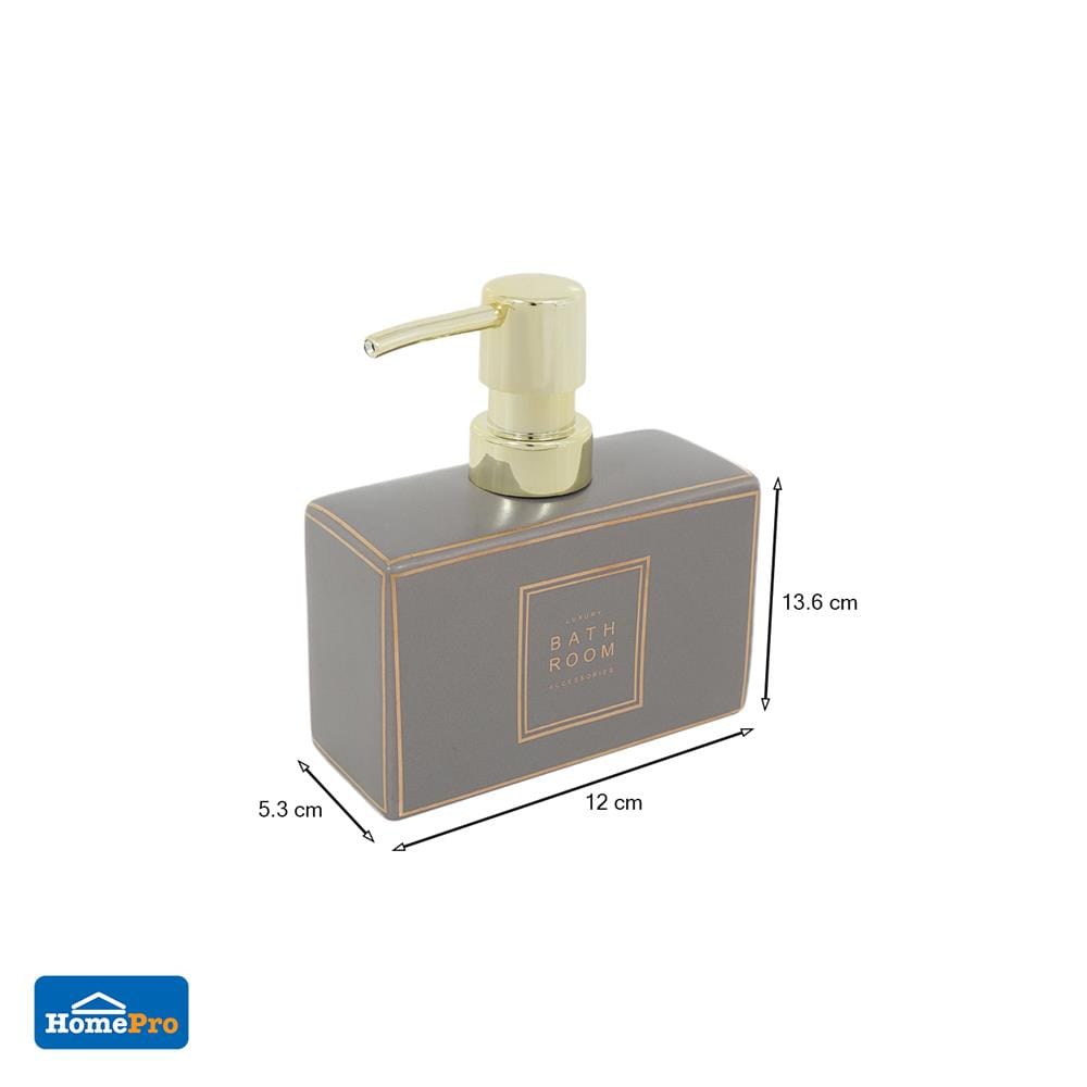 กระปุกสบู่เซรามิก MOYA CE-2402-GRAY-D