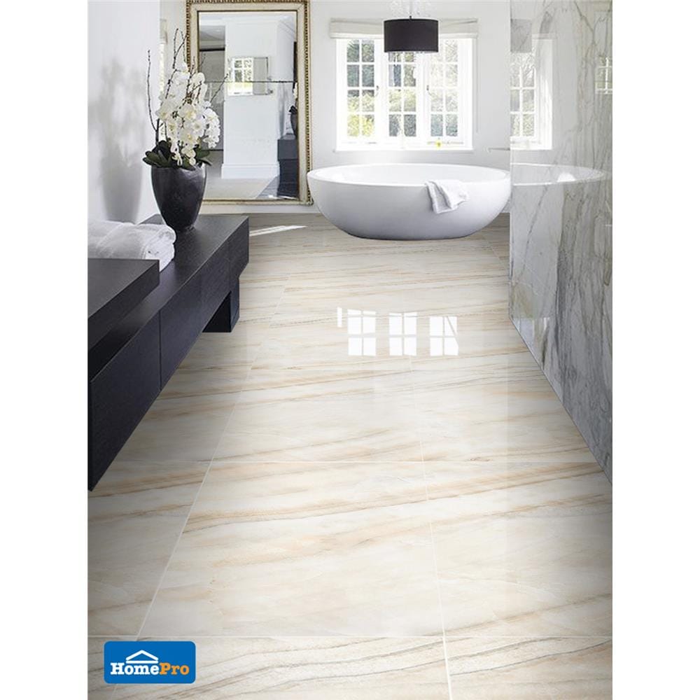 กระเบื้องพื้น 60x60 ซม. มินนี่ เบจ 1.44M2