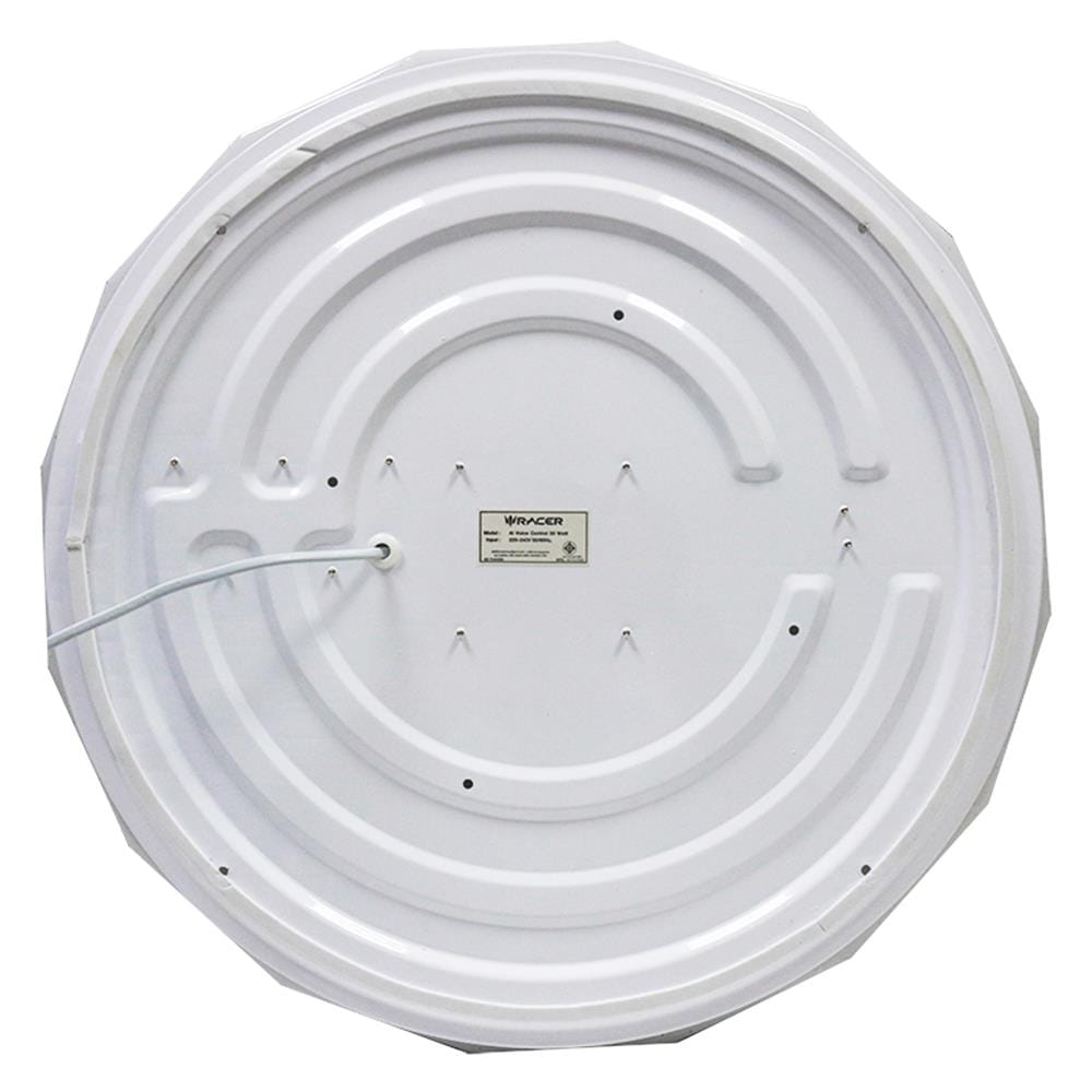 ไฟเพดาน LED RACER AI LAMP KELLI LUXURY 19 วัตต์ 50 วัตต์ DAYLIGHT/COOL WHITE/WARM WHITE สีขาว