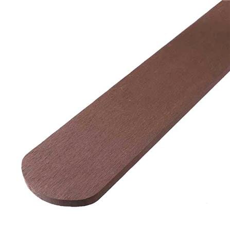 ไม้รั้ว หัวมน INOVAR 10X150X1.2 ซม. สีน้ำตาลช็อคโกแลต