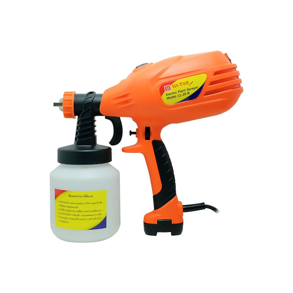 กาพ่นสีไฟฟ้า HI-TOP LL-29B 1,000 ซีซี