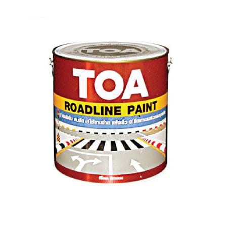 สีทาถนน สะท้อนแสง TOA ROADLINE 719 สีดำ 1 แกลลอน_0