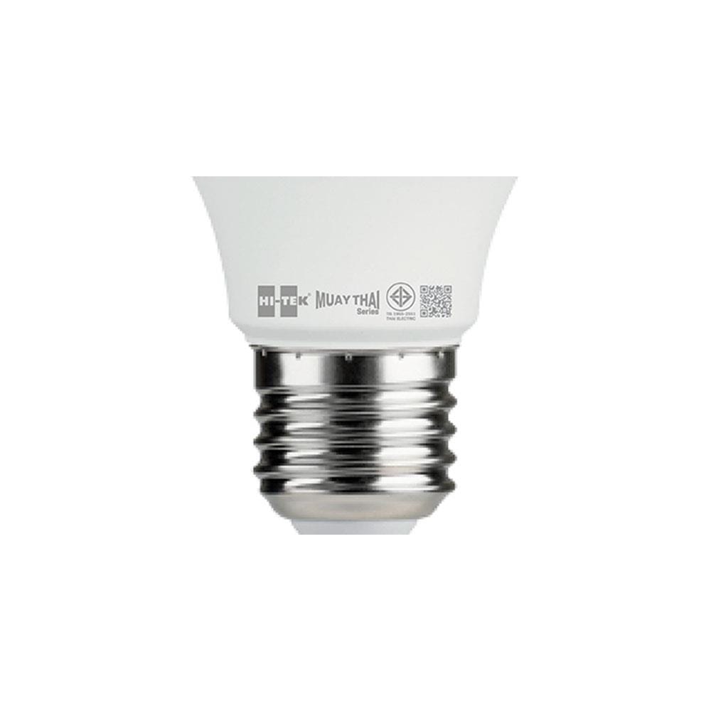 หลอด LED HI-TEK มวยไทย 8 วัตต์ DAYLIGHT E27
