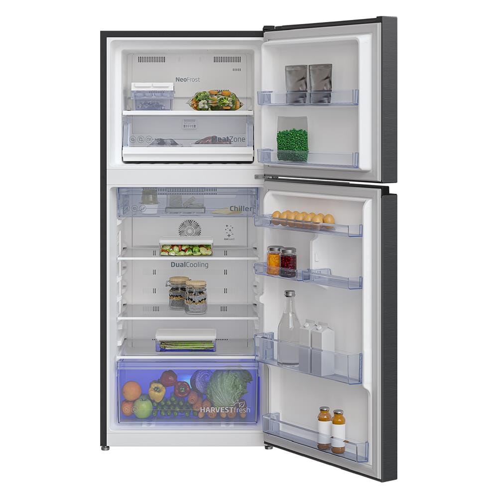 ตู้เย็น 2 ประตู BEKO RDNT371E50VK 12คิว สีเทาเข้ม